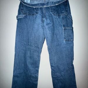 Men's Relaxed Fit Blue Jeans